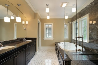Vanity and bathroom light installation in San Antonio
